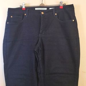 3/$30 Dark Wash Stretchy Bootcut Jeans NWOT
